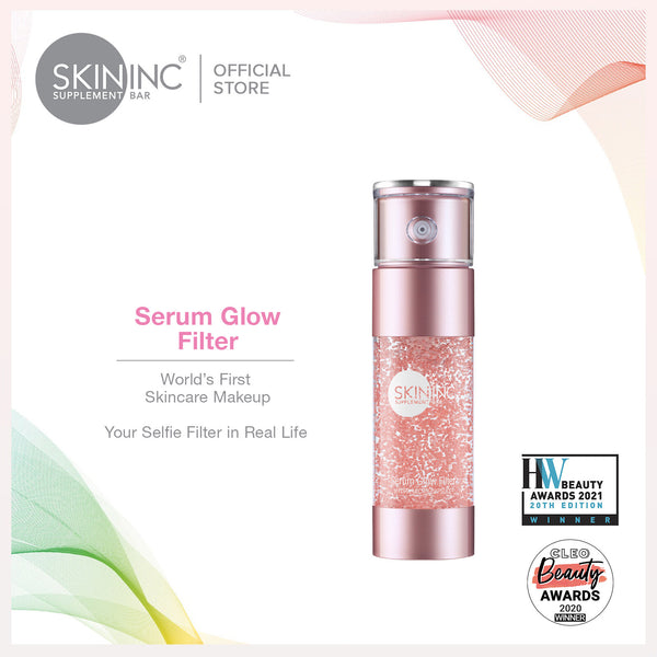SKIN INC SERUM GLOW FILTER 30ML - World's First Skincare Makeup